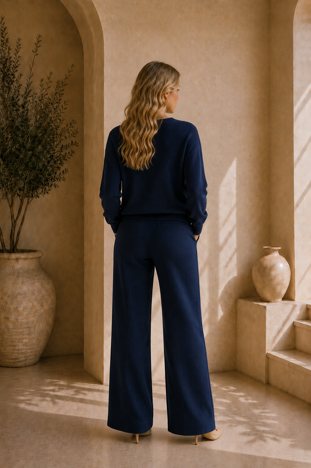 Women's Relaxed Fit Long Sleeve Co-ord Set