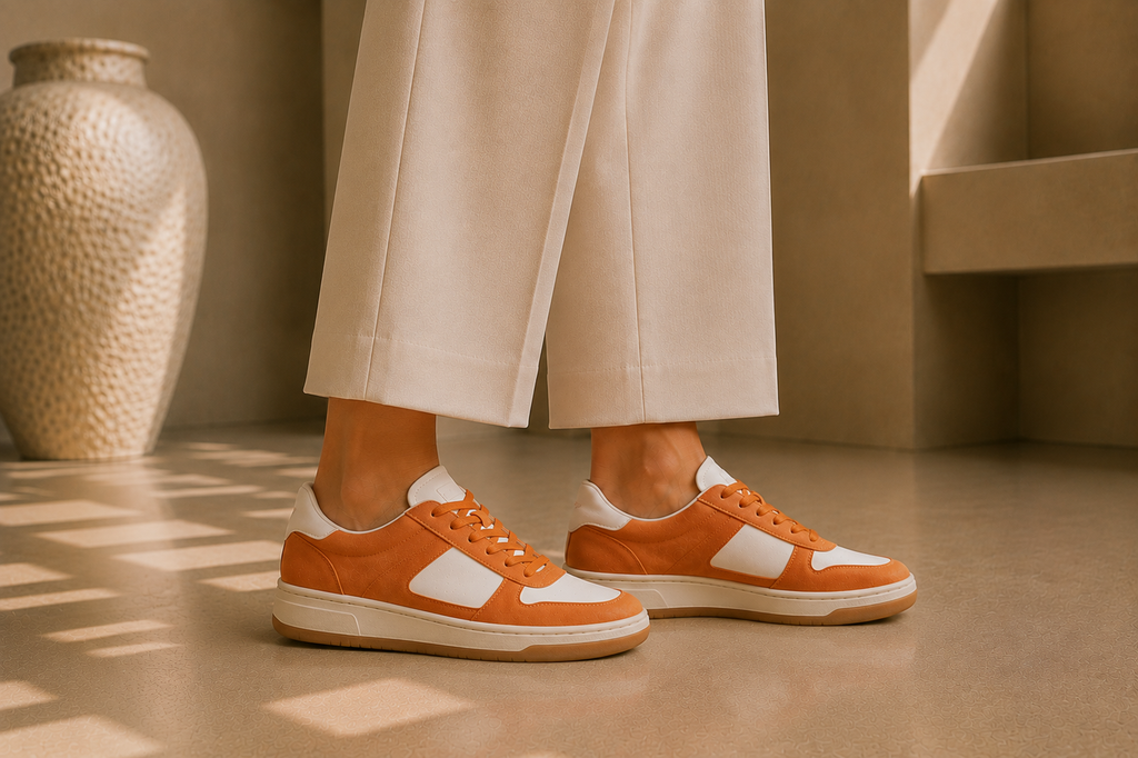 Women's Lace-Up Low-Top Sneakers